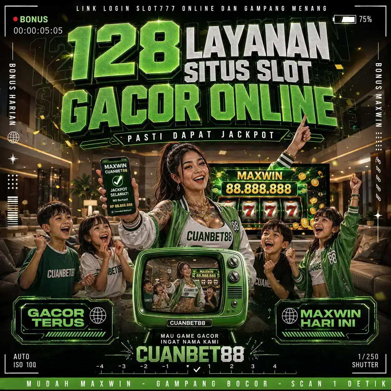 CUANBET88: 128 Layanan Situs Slot Gacor Online $ Link Login Slot777 Online Dan Gampang Menang